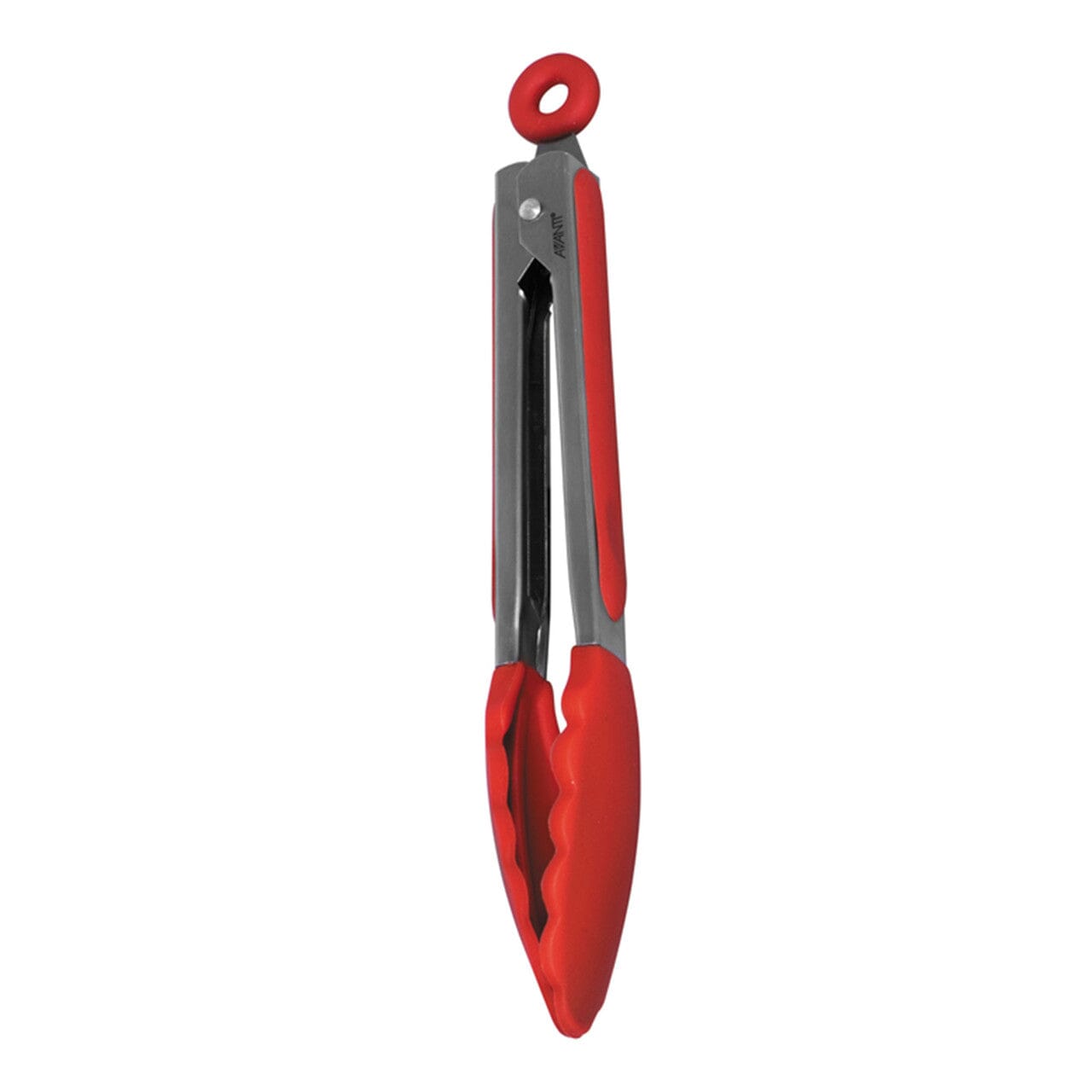 Avanti 23cm Silicone Tong With Stainless Steel Handle Red Tongs The Cooks Kitchen 