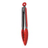 Avanti 23cm Silicone Tong With Stainless Steel Handle Red Tongs The Cooks Kitchen 