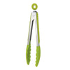 Avanti Silicone Stainless Steel Tongs 23cm Green
