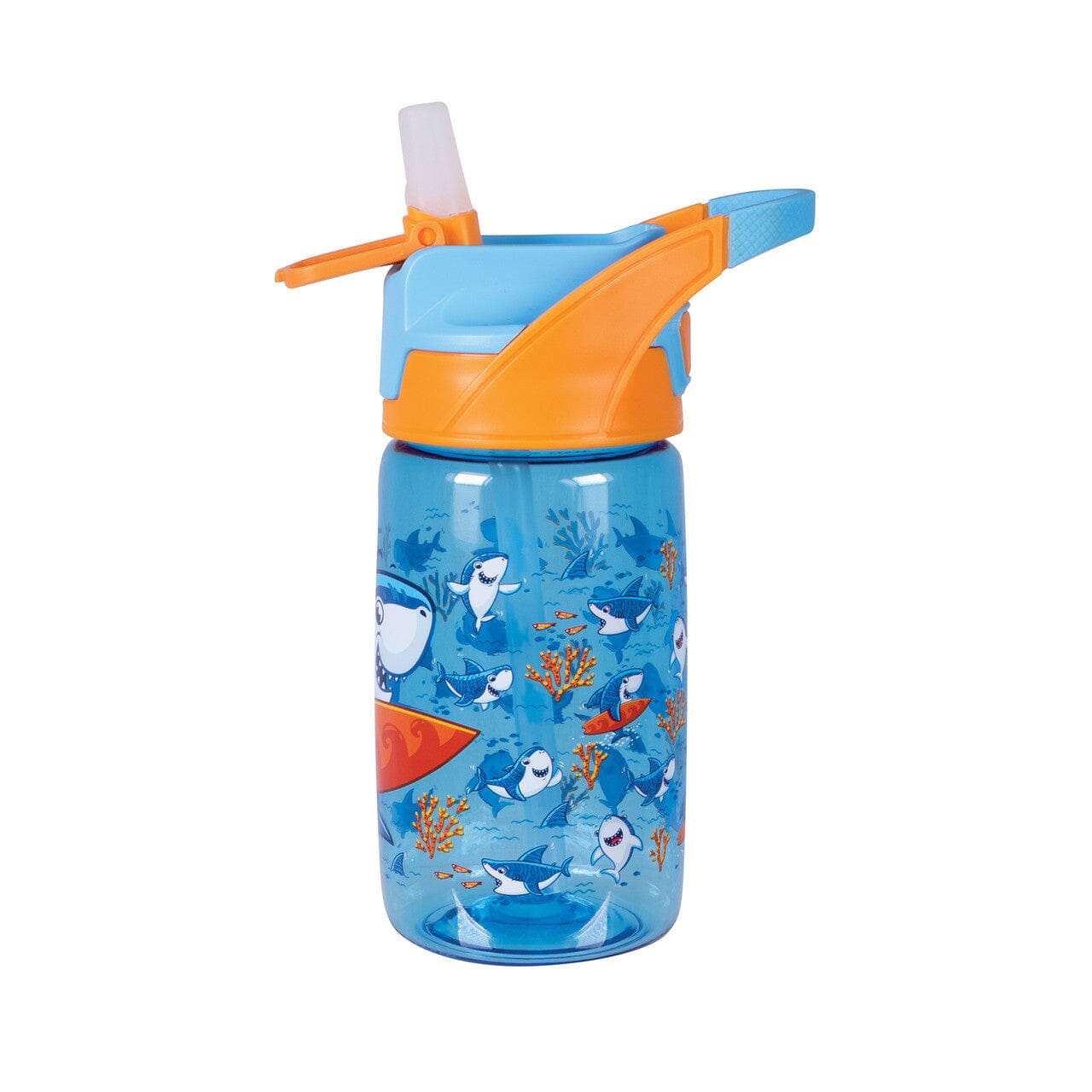Avanti Yumyum Tritan Bottle 450ml - Surfing Shark Drink Bottles The Cooks Kitchen 