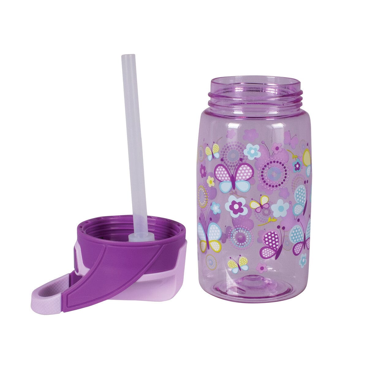 Avanti Yumyum Tritan Bottle 450ml - Butterflies Drink Bottles The Cooks Kitchen 