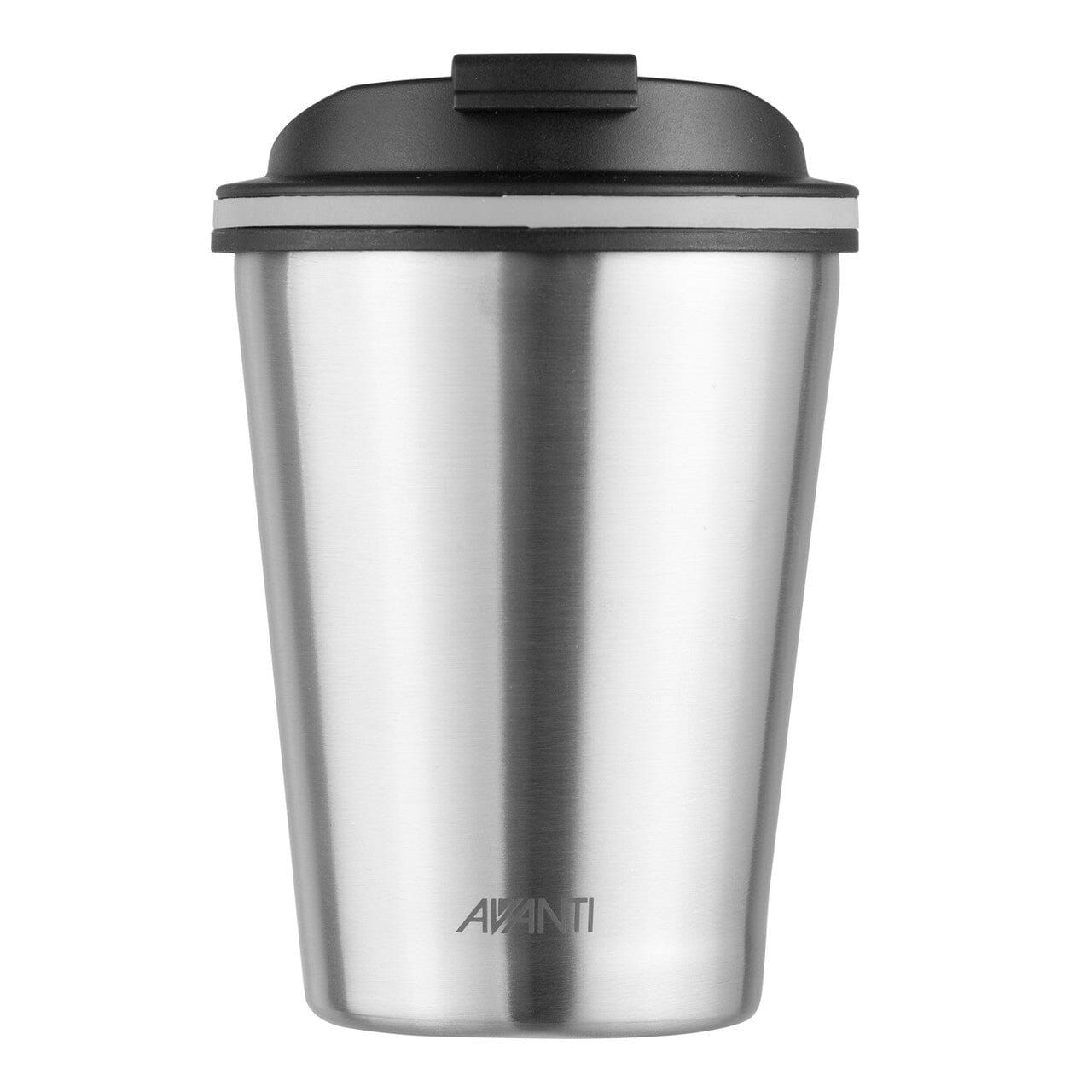 Avanti 280ml Go Cup Double Wall Insulated S S Travel Outdoor Mug W Lid Brushed Vacuum Flasks & Travel Mugs The Cooks Kitchen 