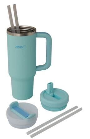 Avanti Hydroquench With 2 Lids 1l - Sea Breeze Insulated Bottles The Cooks Kitchen 