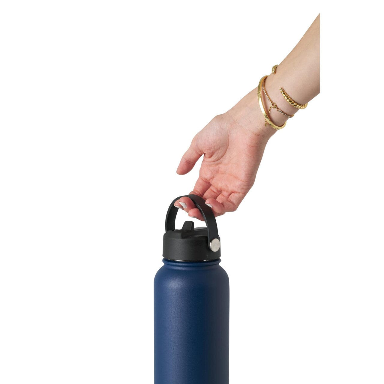 Avanti Hydrosport Sipper Insulated Bottle 1.1l - Navy Drink Bottles The Cooks Kitchen 