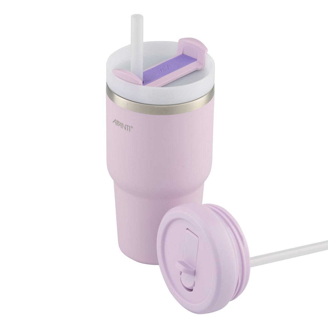 Avanti Hydroquench Insulated Smoothie Tumbler 550ml - Lilac Drink Bottles The Cooks Kitchen 