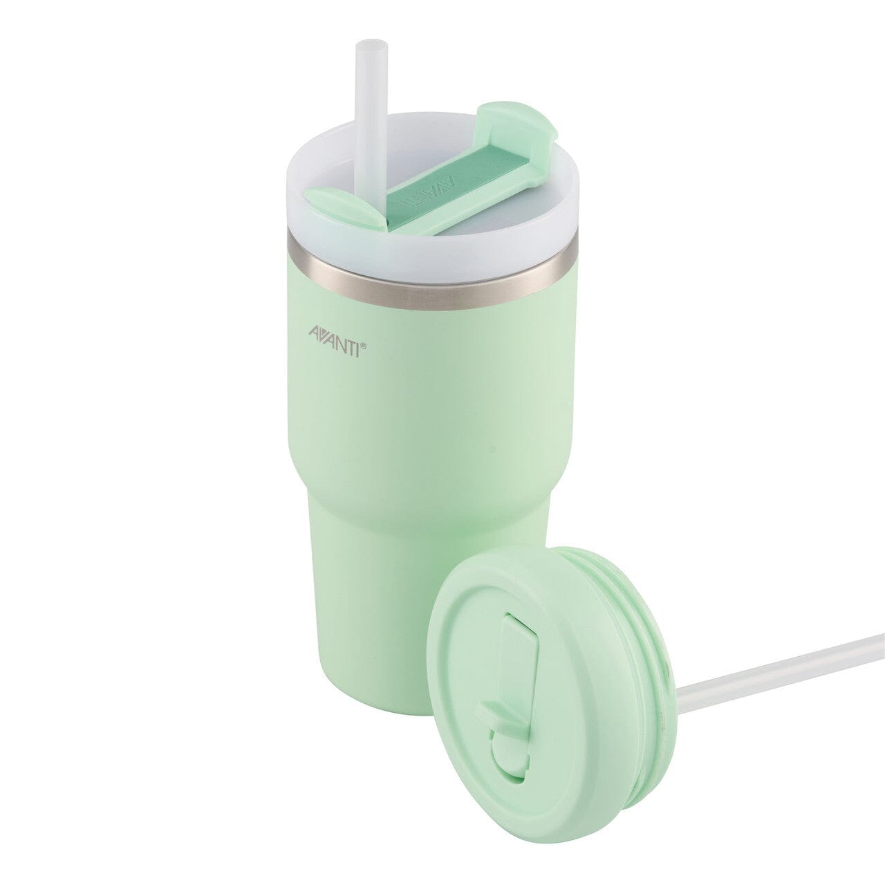 Avanti Hydroquench Insulated Smoothie Tumbler 550ml - Soft Mint Drink Bottles The Cooks Kitchen 