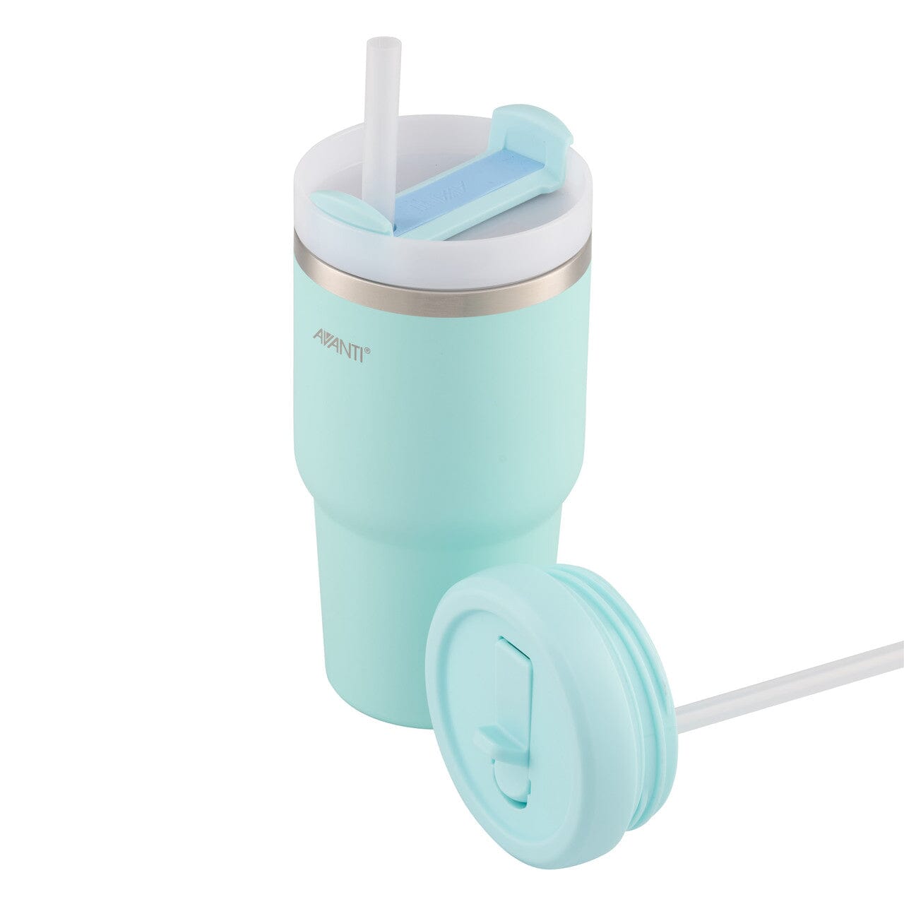 Avanti Hydroquench Insulated Smoothie Tumbler 550ml - Sea Breeze Blue Drink Bottles The Cooks Kitchen 