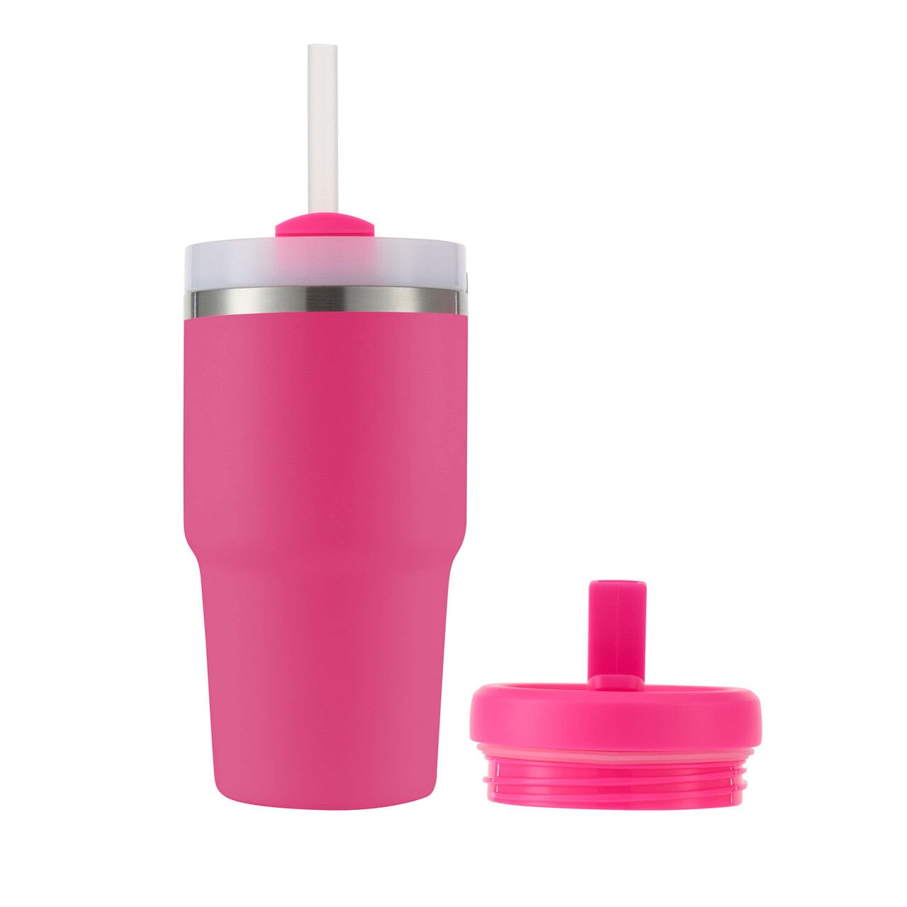 Avanti Hydroquench Insulated Smoothie Tumbler 550ml - Neon Pink Drink Bottles The Cooks Kitchen 