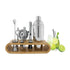 Avanti Bar Set With Bamboo Stand 10pc Bar Tools The Cooks Kitchen 