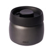 Avanti Vacuum Storage Jar 400ml - Black Stainless Steel