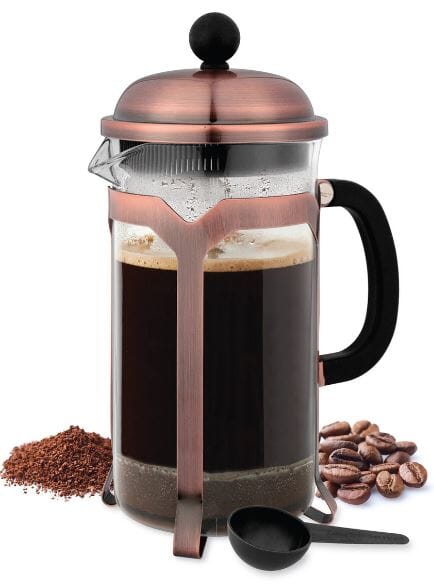 Avanti Domo Plunger 600ml/4 Cup Antique Glass Coffee Plungers The Cooks Kitchen 