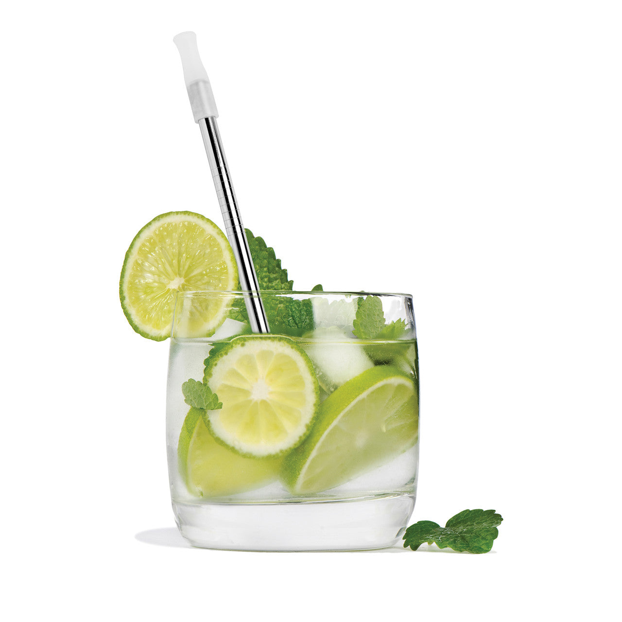 Avanti Cocktail Straws 6pk Stainless Steel