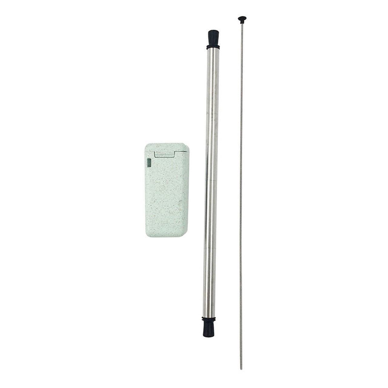 Avanti Collapsible Stainless Steel Straw In Box - Mint