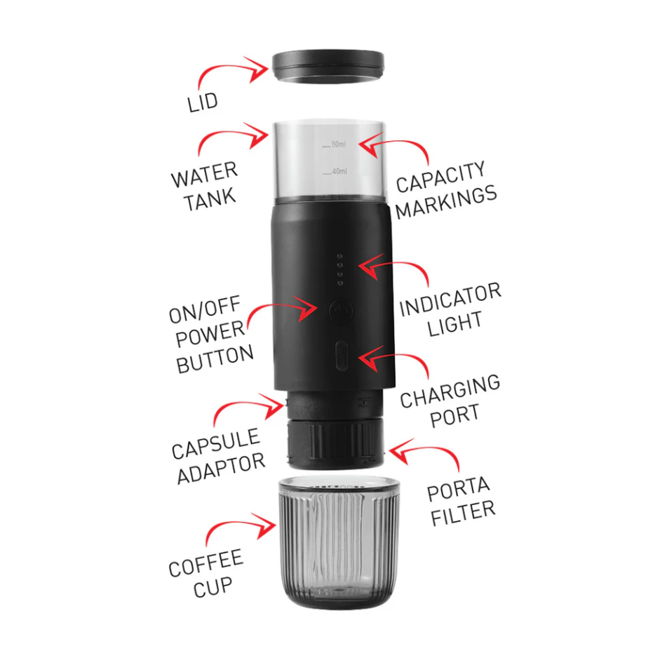 Avanti Apex Portable Espresso Coffee Maker