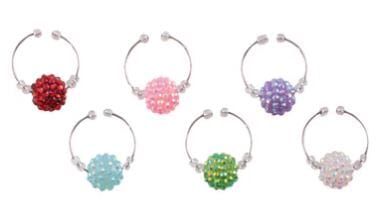 Avanti Wine Charms - Crystal Balls Wine Accessories The Cooks Kitchen 