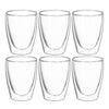 Avanti Caffe Twin Wall Glass - Set Of 6 250ml