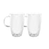 Avanti Caffe Manico Double Wall Glasses Set Of 2 - 350ml Mugs - Cups & Saucers The Cooks Kitchen 