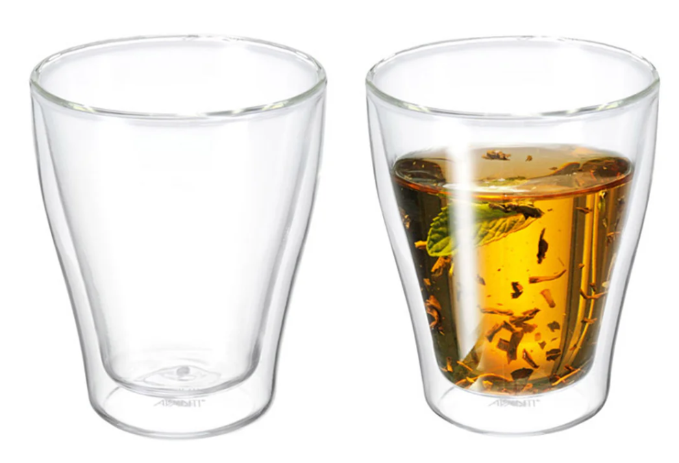 Avanti Modena Twin Wall Glass 250ml (set Of 2)