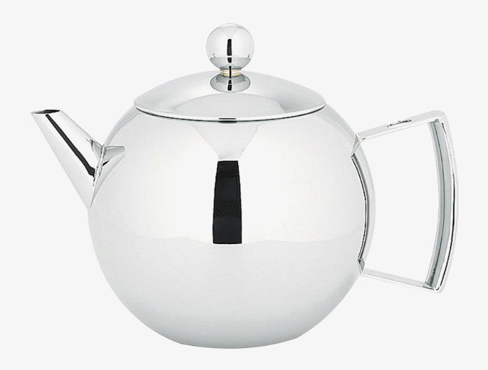 Avanti Mondo Tea Pot 18/10 Stainless Steel- 8 Cups/1.25l
