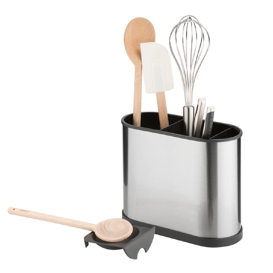 Avanti S/s Slimline Utensil Holder Cutlery & Utensil Storage The Cooks Kitchen Mandurah 