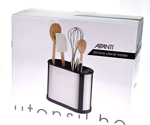 Avanti S/s Slimline Utensil Holder Cutlery & Utensil Storage The Cooks Kitchen Mandurah 