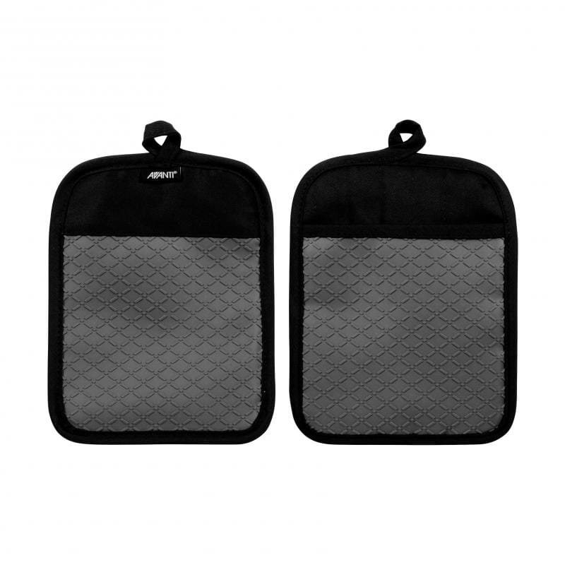 Avanti Pot Holder S/2 Charcoal Cookware Accessories The Cooks Kitchen 