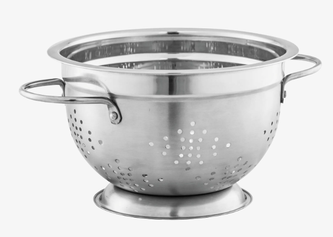 Avanti Stainless Steel Deep Colander - 22cm