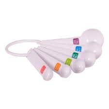 Avanti Plastic Measuring Spoons S/6 Scales The Cooks Kitchen 