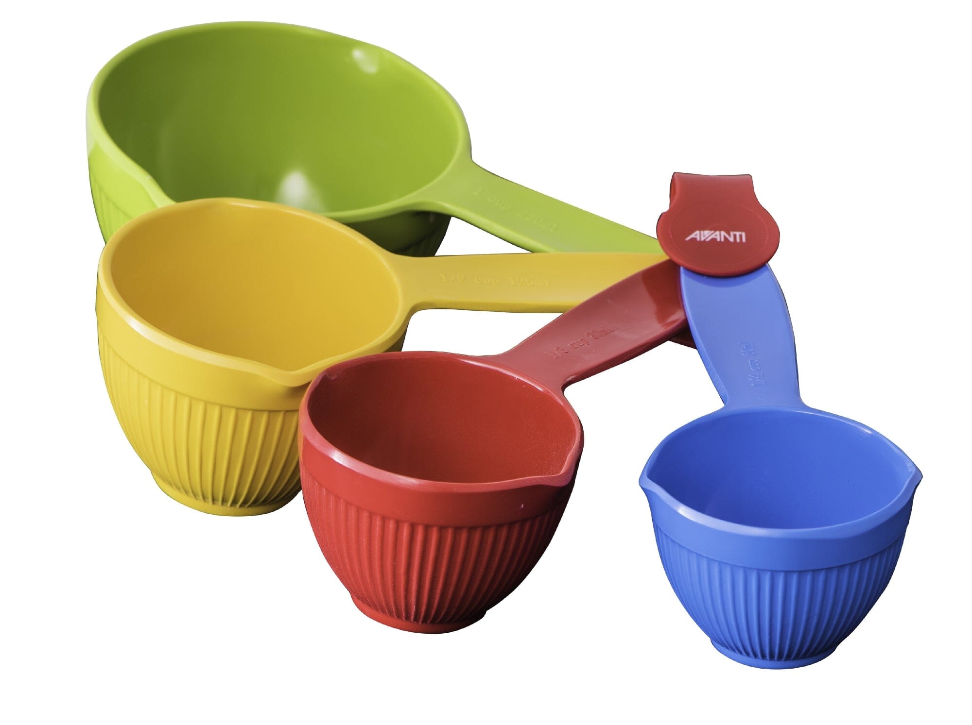 Avanti Melamine Ribbed Measuring Cups - Australian Standards - Primary Scales The Cooks Kitchen Mandurah 
