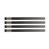 Avanti Traditional Chopsticks - Set Of 4 Silver