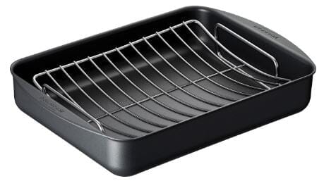 Scanpan Roast Pan Medium With Bonus Rack 39x27cm 5l Roasting & Smoking The Cooks Kitchen 