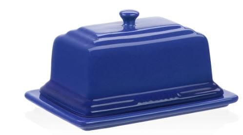 Chasseur La Cuisson Butter Dish - Blue Loose Dinnerware The Cooks Kitchen 
