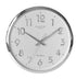 Baxter Darcy Wall Clock Arabic Numeral 32cm  - Silver