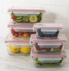 Glasslock Oven Safe Tempered Glass Rectangular Container 970ml