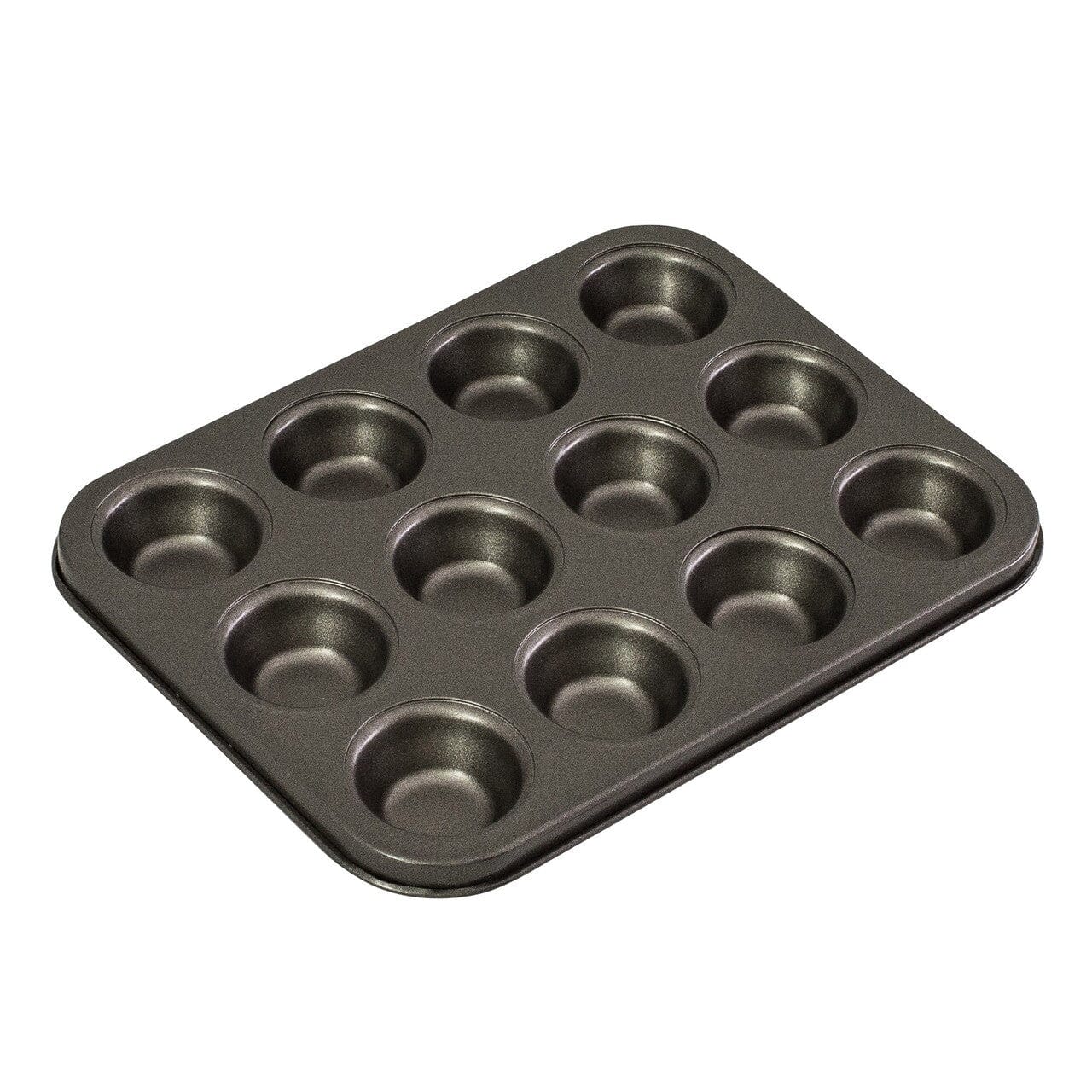 Bakemaster 12 Cup Mini Muffin Pan 26x20cm Baking Tins, Trays, Pans & Ramekins The Cooks Kitchen Mandurah 