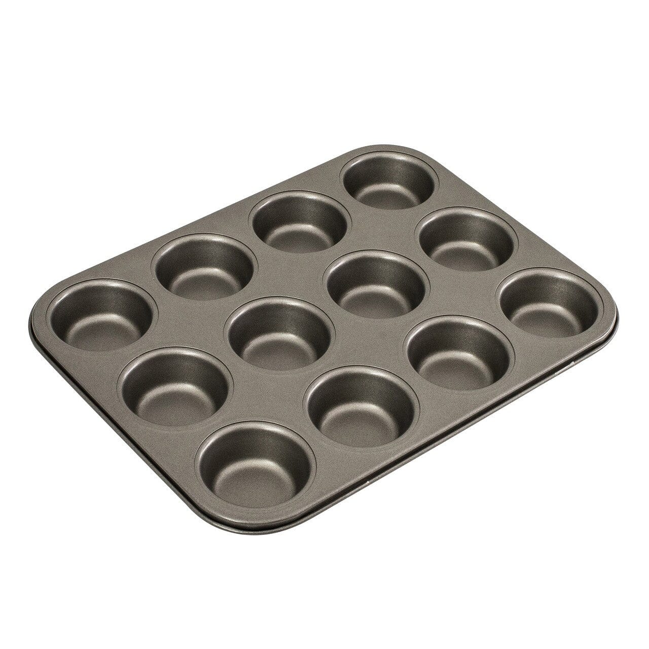 Bakemaster 12 Cup Muffin Pan 35x27cm Baking Tins, Trays, Pans & Ramekins The Cooks Kitchen Mandurah 