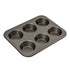 Bakemaster 6 Cup Large Muffin Pan 35x26cm Baking Tins, Trays, Pans & Ramekins The Cooks Kitchen Mandurah 