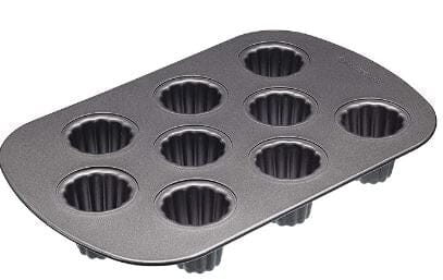 Bakemaster 9 Cup Canele Pan Baking Tins, Trays, Pans & Ramekins The Cooks Kitchen 