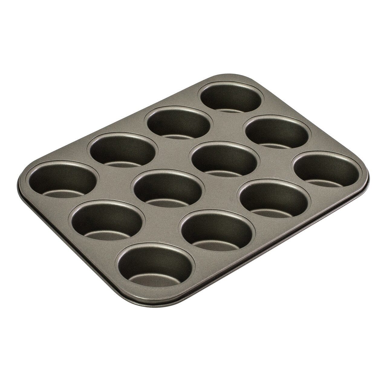 Bakemaster 12 Cup Friand Pan 26.5x35.5cm Baking Tins, Trays, Pans & Ramekins The Cooks Kitchen Mandurah 