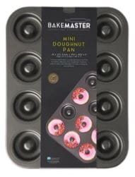 Bakemaster 12 Cup Mini Doughnut Pan Baking Tins, Trays, Pans & Ramekins The Cooks Kitchen 