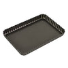 Bakemaster Loose Base Rectangular Quiche Pan 31x21x3.5cm