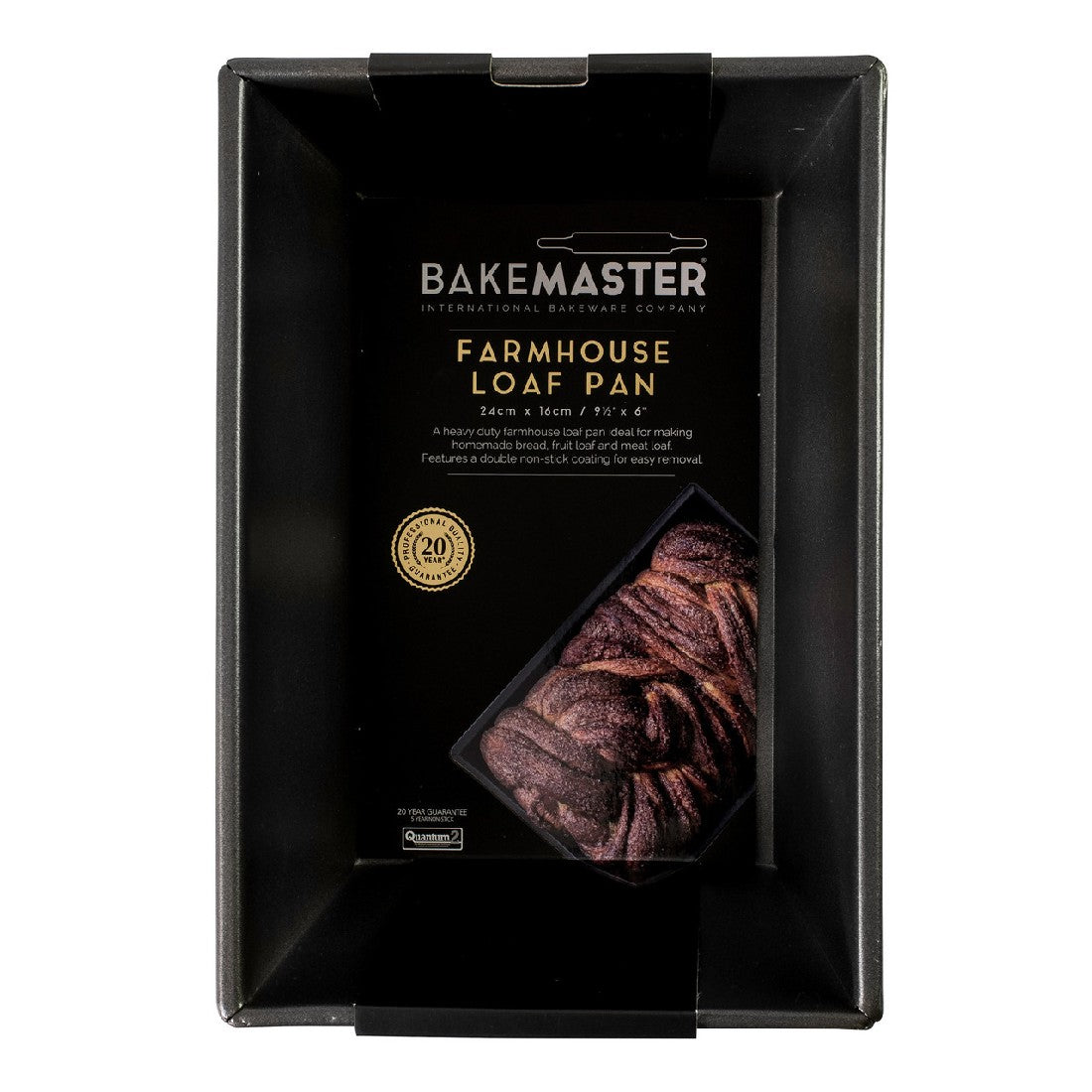 Bakemaster Farmhouse Loaf Pan 24x16x12cm