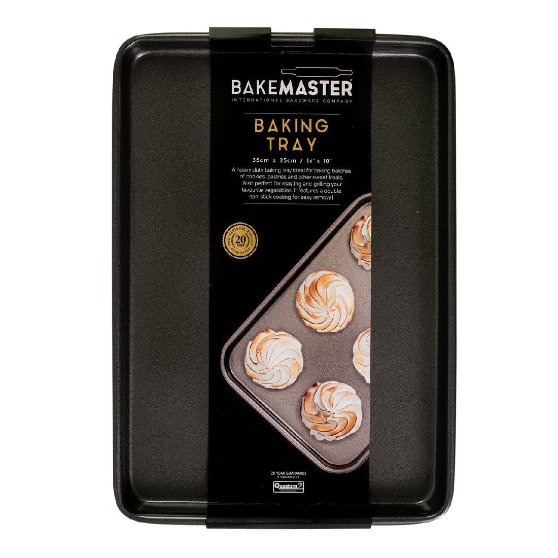 Bakemaster Baking Tray 35x25cm Baking Tins, Trays, Pans & Ramekins The Cooks Kitchen Mandurah 