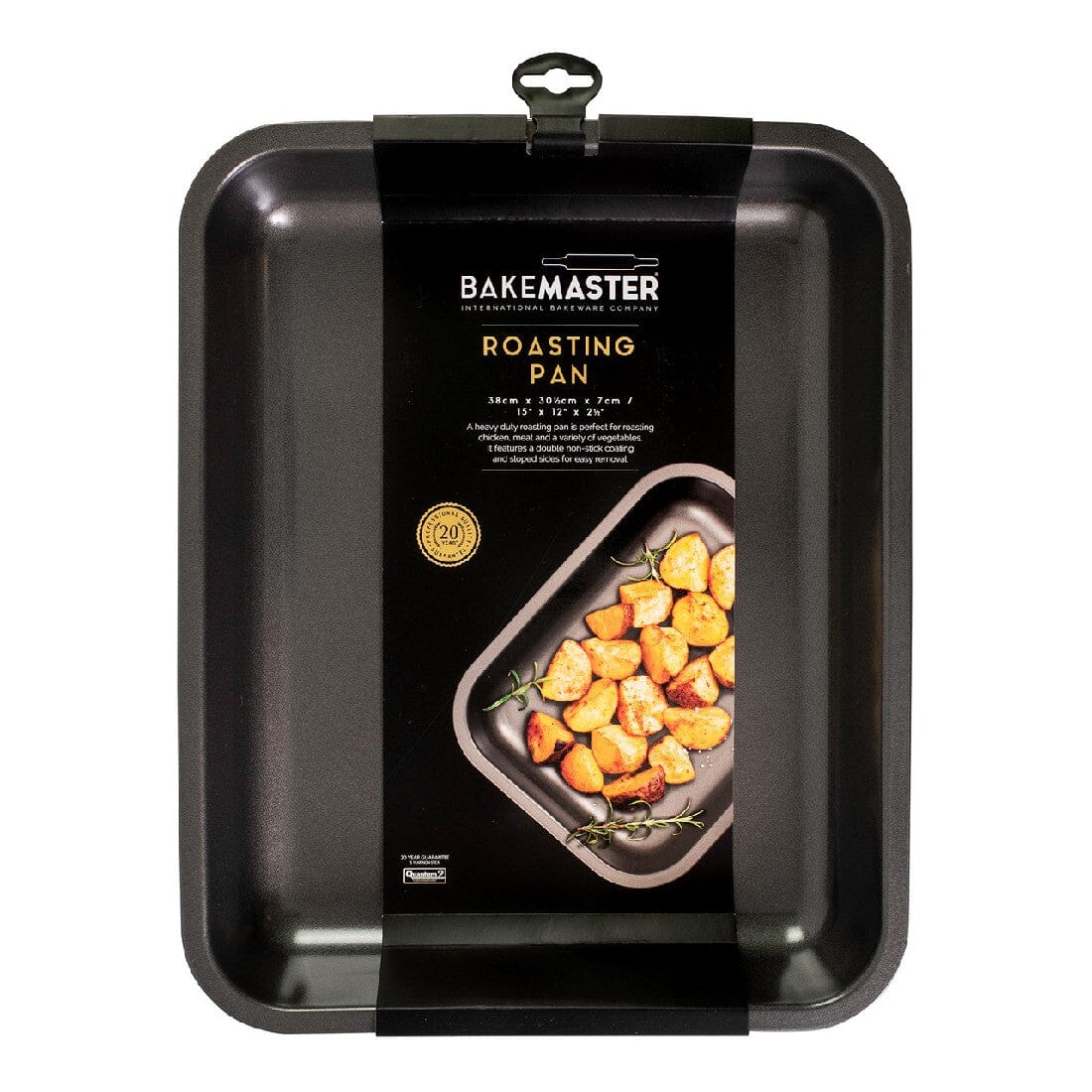 Bakemaster Large Roasting Pan 39x31x5cm Roasting & Smoking The Cooks Kitchen Mandurah 