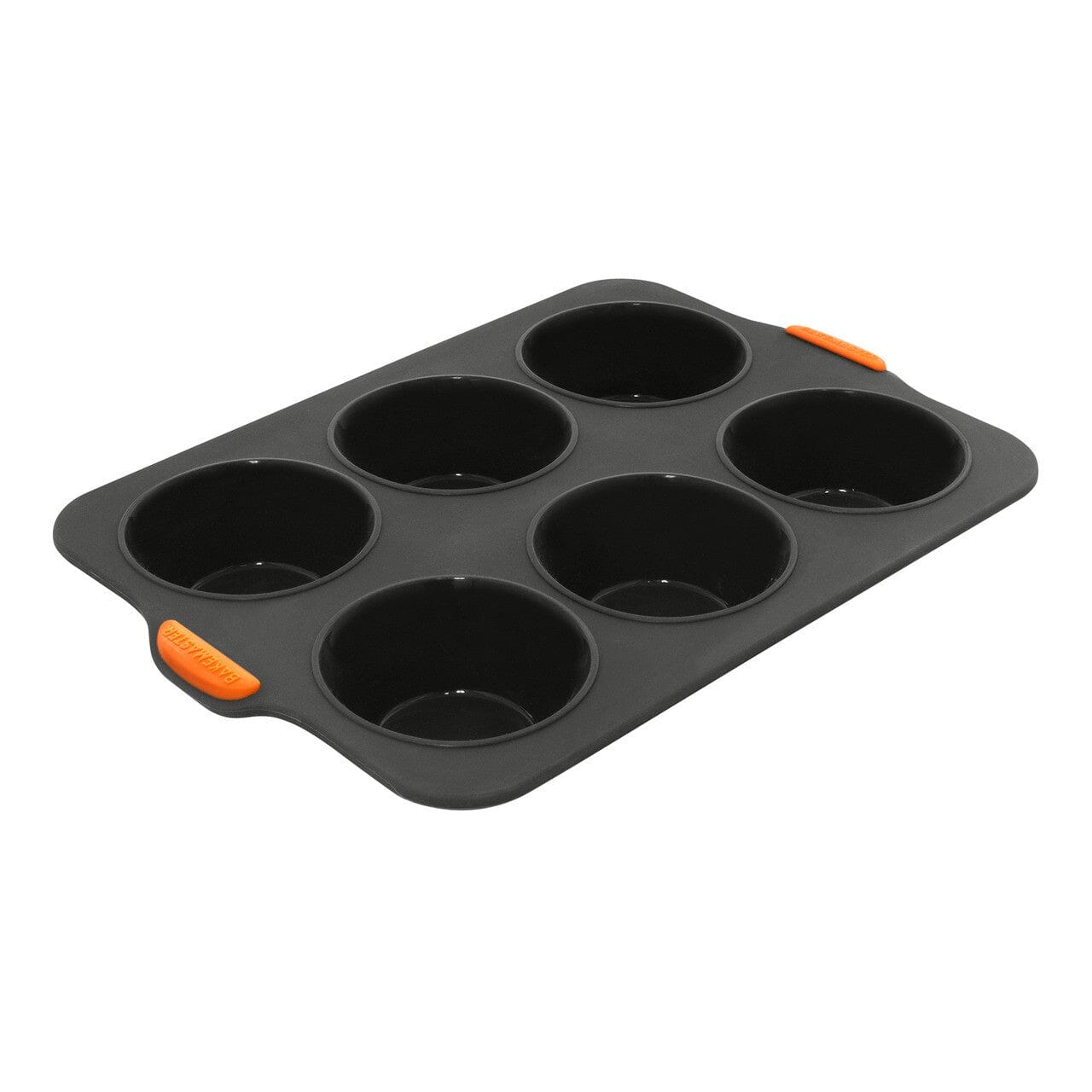 Bakemaster Silicone 6 Cup Jumbo Muffin 35.5x24.5cm Silicone Bakeware The Cooks Kitchen 