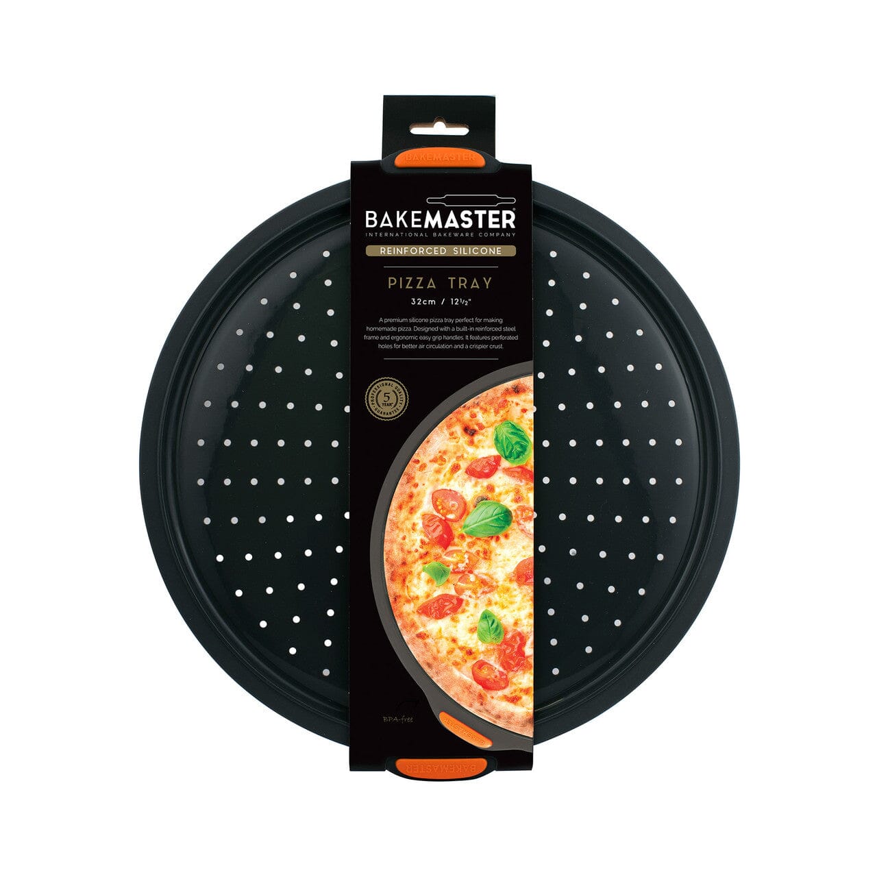 Bakemaster Silicone Pizza Tray 32cm Silicone Bakeware The Cooks Kitchen Mandurah 