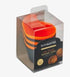 Bakemaster Silicone Baking Cups Set Of 12 7x4cm Orange/grey Baking Tins, Trays, Pans & Ramekins The Cooks Kitchen 