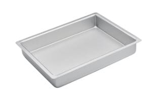 Bake Master Silver Anodised Lamington Pan 30x23x5cm Baking Tins, Trays, Pans & Ramekins The Cooks Kitchen 
