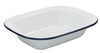 Bakemaster Enamel Rectangular Pie Dish 26 X 19.5 X 5.5cm