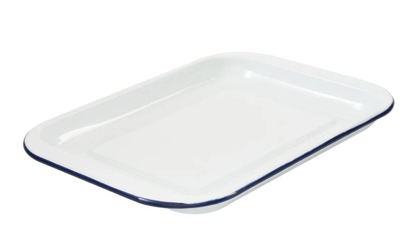 Bakemaster Enamel Oven Tray 35 X 24 X 2.5cm